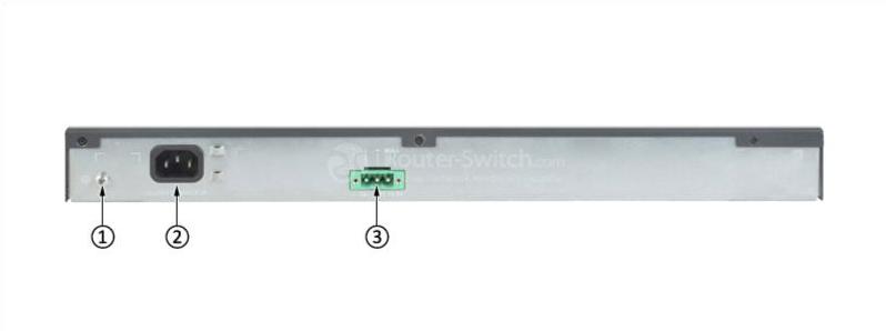 HPE-JG926A-Задняя панель HPE-JG926A-Back-Panel