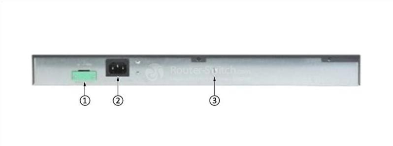 HPE-JG928A-Задняя панель HPE-JG928A-Back-Panel