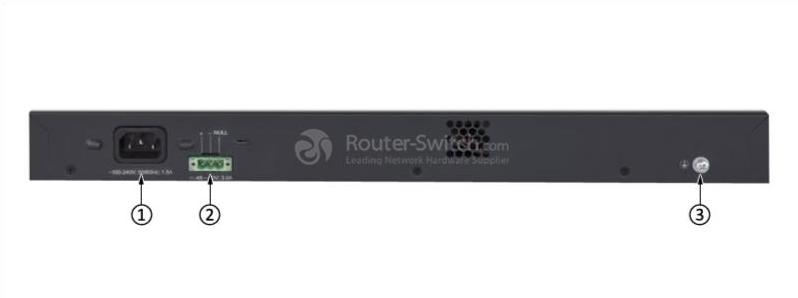 HPE-JG934A-Задняя панель HPE-JG934A-Back-Panel