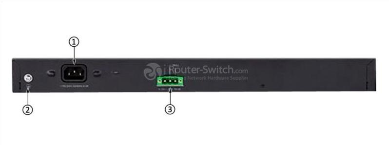 HPE-JG937A-Задняя панель HPE-JG937A-Back-Panel