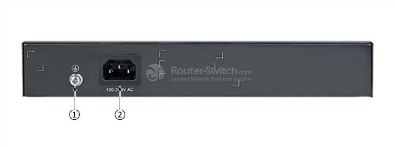 HPE-JH016A-Задняя панель HPE-JH016A-Back-Panel