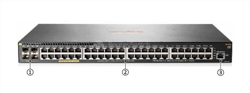 HPE-Aruba-JL256A-Передняя панель HPE-Aruba-JL256A-Front-Panel