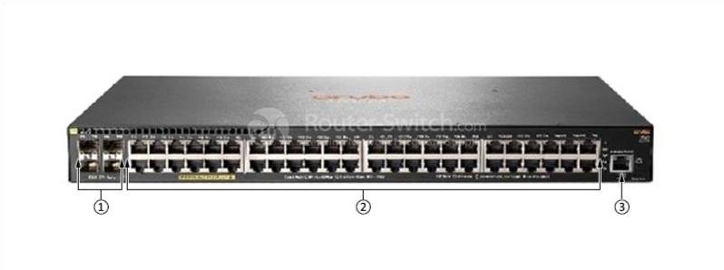 HPE JL357A спереди HPE JL357A front