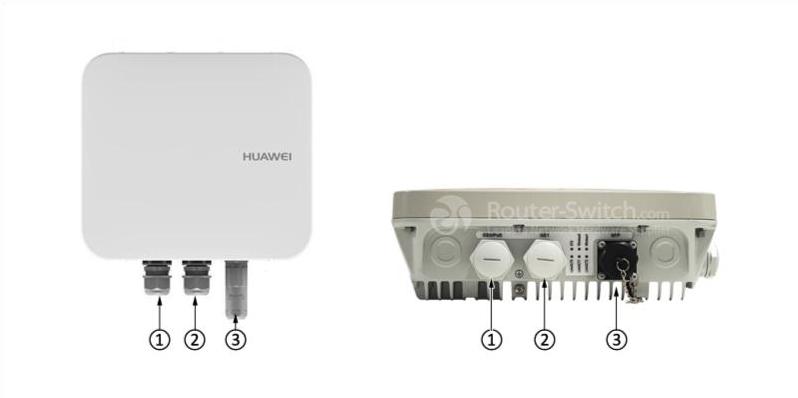 Передние интерфейсы AP8030DN AP8030DN Front Interfaces