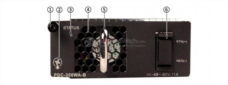 Передняя панель PDC-350WA-B PDC-350WA-B Front Panel