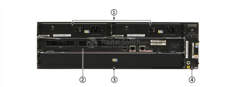 USG6660-BDL-AC Задняя панель USG6660-BDL-AC Back Panel