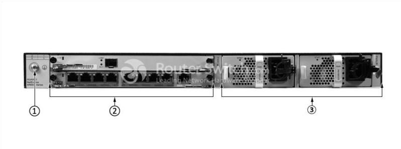 задняя панель Huawei AR6140-16G4XG