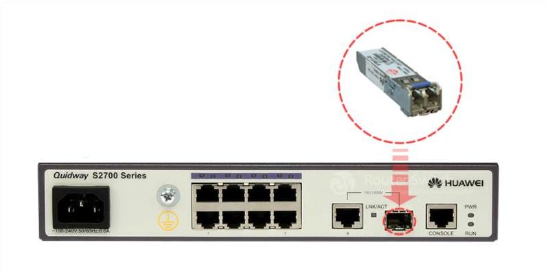 S-SFP-FE-LH40-SM1310 в коммутаторе S-SFP-FE-LH40-SM1310 in switch