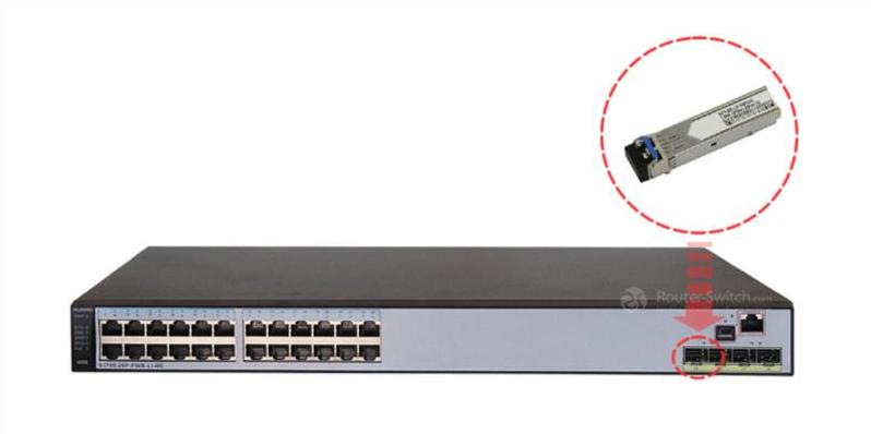 S-SFP-GE-LH40-SM1550 в коммутаторе S-SFP-GE-LH40-SM1550 in switch