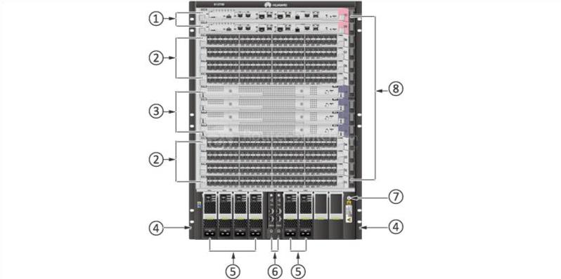  the front structure of the ET1BS12708S0