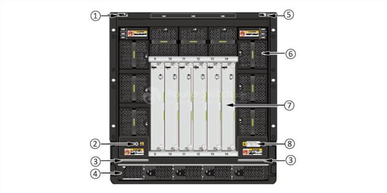 задняя панель CE12804D-BD2 the back panel of CE12804D-BD2