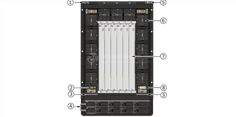 задняя панель CE12808A-B00 the back panel of CE12808A-B00