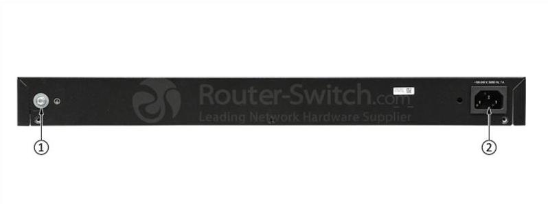 Huawei S1730S-L24P-A Rear View