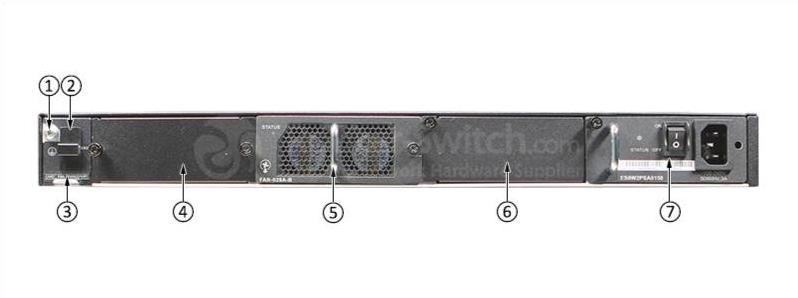 Huawei S5730-36C-HI Back View