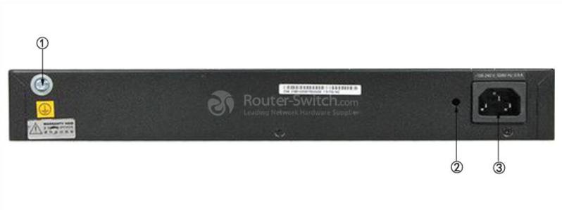Задняя панель Huawei S1700-16G Huawei S1700-16G Back Panel