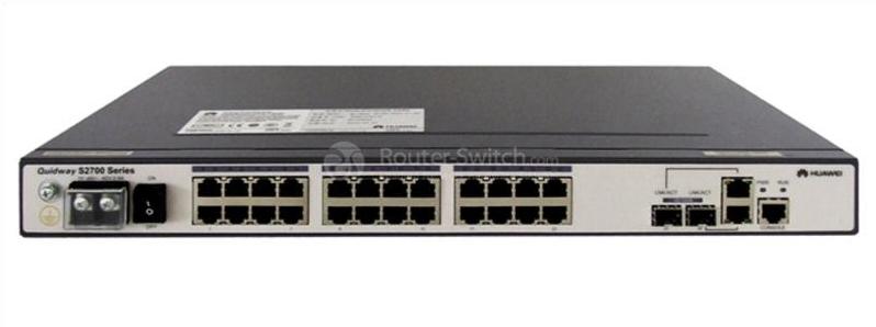 Внешний вид Huawei S2700-26TP-EI-DC Huawei S2700-26TP-EI-DC Appearance