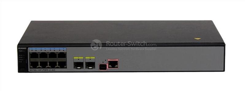 Внешний вид S5700-10P-PWR-LI-AC S5700-10P-PWR-LI-AC Appearance