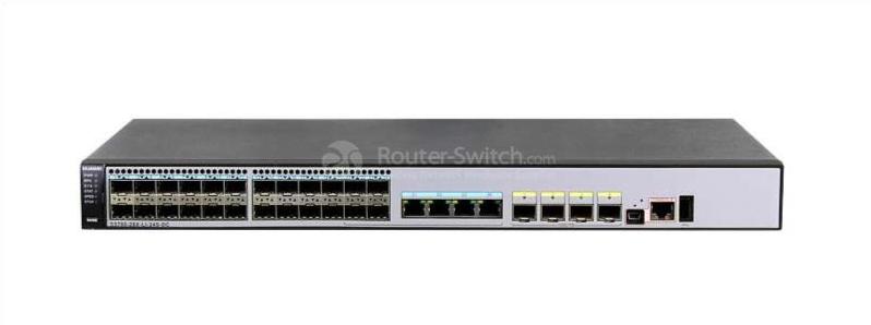 внешний вид S5700-28X-LI-24S-DC the appearance of S5700-28X-LI-24S-DC