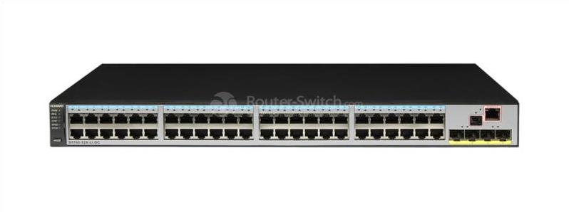 Внешний вид S5700-52X-LI-DC S5700-52X-LI-DC Appearance