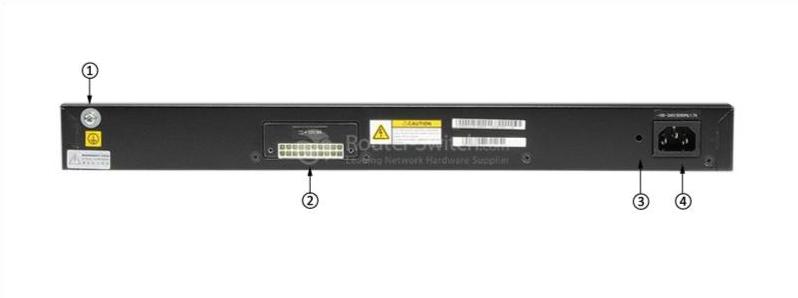 Задняя панель S5700S-52P-LI-AC S5700S-52P-LI-AC back panel