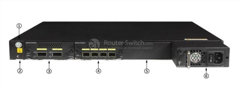 S5720-56C-PWR-HI-AC-назад S5720-56C-PWR-HI-AC-back