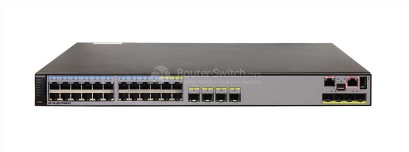 Внешний вид S5710-28C-PWR-EI-AC S5710-28C-PWR-EI-AC Appearance