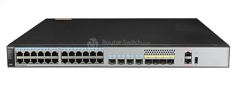Внешний вид S5720-28X-SI-DC S5720-28X-SI-DC Appearance
