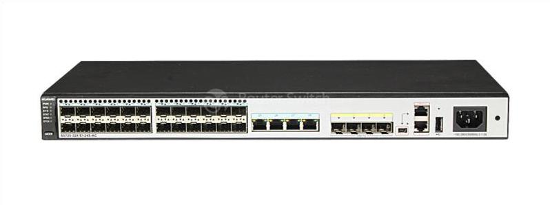 Внешний вид S5720-32X-EI-24S-DC S5720-32X-EI-24S-DC Appearance