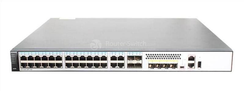 Внешний вид S5720-36C-EI-DC S5720-36C-EI-DC Appearance