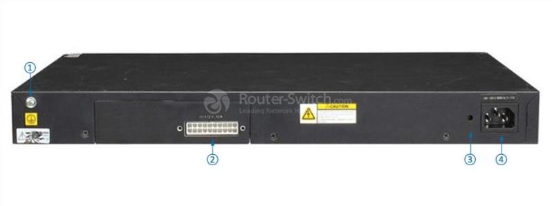 S5720S-28P-SI-AC задняя часть S5720S-28P-SI-AC back