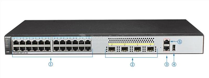 S5720S-28P-SI-AC передний S5720S-28P-SI-AC front