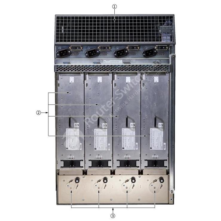 Juniper MX960 Rear View