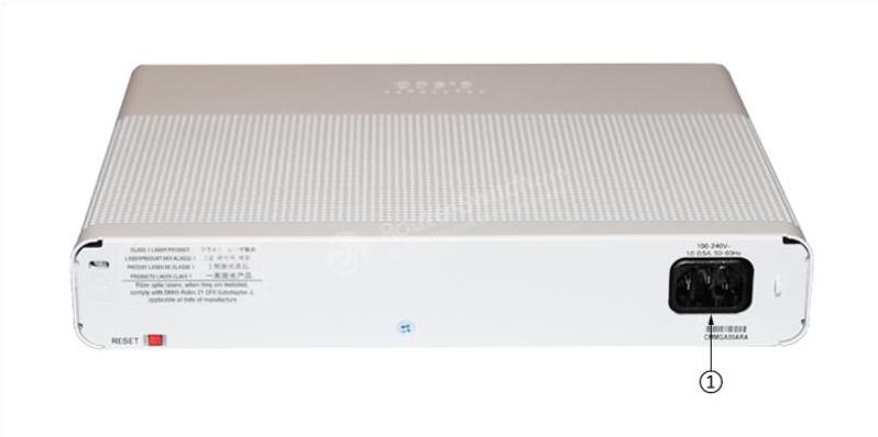 WS-C2960C-8TC-S Задняя панель WS-C2960C-8TC-S Back Panel