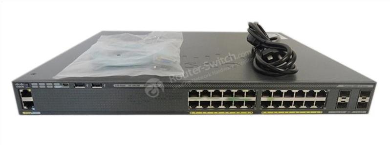 WS-C2960X-24PS-L and cables