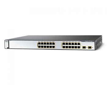 Фото WS-C3750-24PS-E Cisco 3750 Switch
