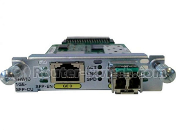Фото EHWIC-1GE-SFP-CU Cisco 1900 2900 3900 Router EHWIC WAN Card