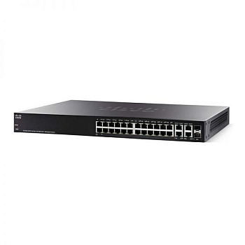 Фото SF300-24PP - Cisco Small Business 300 Series Managed Switches