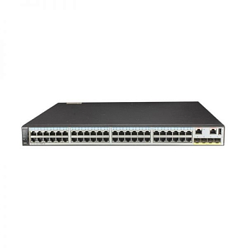 Фото Huawei S5720-52X-PWR-SI Bundle(48 Ethernet 10/100/1000 PoE+ ports,4 10 Gig SFP+,with 500W AC power)