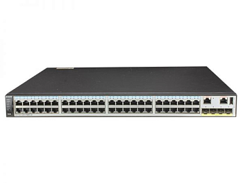 Фото Huawei S5720-52X-PWR-SI Bundle(48 Ethernet 10/100/1000 PoE+ ports,4 10 Gig SFP+,with 1150W AC power supply)
