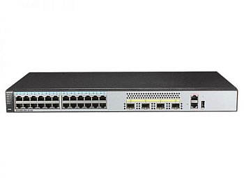 Фото Huawei S5720S-28P-SI-AC(24 Ethernet 10/100/1000 ports,4 Gig SFP,AC 110/220V)