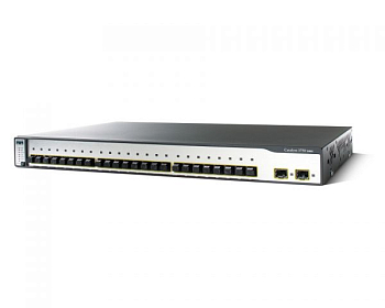 Фото WS-C3750-24FS-S Cisco 3750 Switch