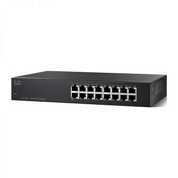 Фото SF110-16 - Cisco Small Business 110 Series Unmanaged Switches