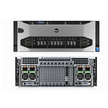 Фото Dell PowerEdge R920 4U E7-4809v2*2/4G/2*300G 2.5 SAS10K/4*1GE/H730P 2G/1100W*2/DVD - Dell PowerEdge R920 Servers