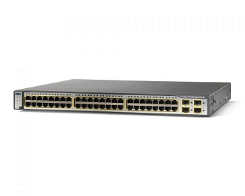 Фото WS-C3750G-48PS-E Cisco 3750 Switch