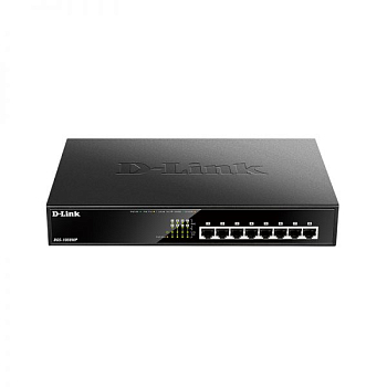 Фото DGS-1008MP - D-Link Gigabit Unmanaged POE Switches