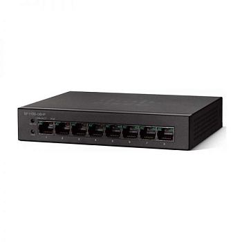 Фото SF110D-08HP - Cisco Small Business 110 Series Unmanaged Switches