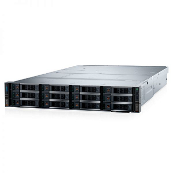 Фото DELL 2U R760XD2 1*4410Y/16G/480GB SSD SATA 2*1GE LOM/2*1100W/Rails/3.5-24 - Dell Rack Server