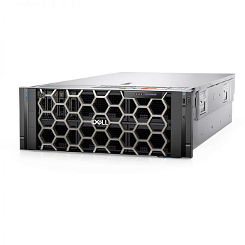 Фото DELL 4U R960 2*6416H/2*32G/3*800G SAS SSD OCP/4*1100W/Rails/2.5-16 - Dell Rack Server